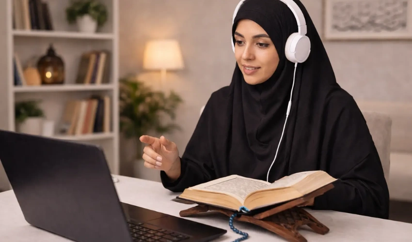 Learn Online Quran Classes Female Tutor